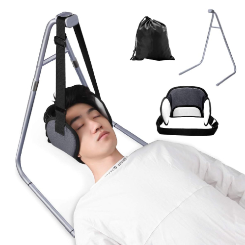 Neck hammock with support frame