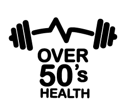 Over 50's Health black logo